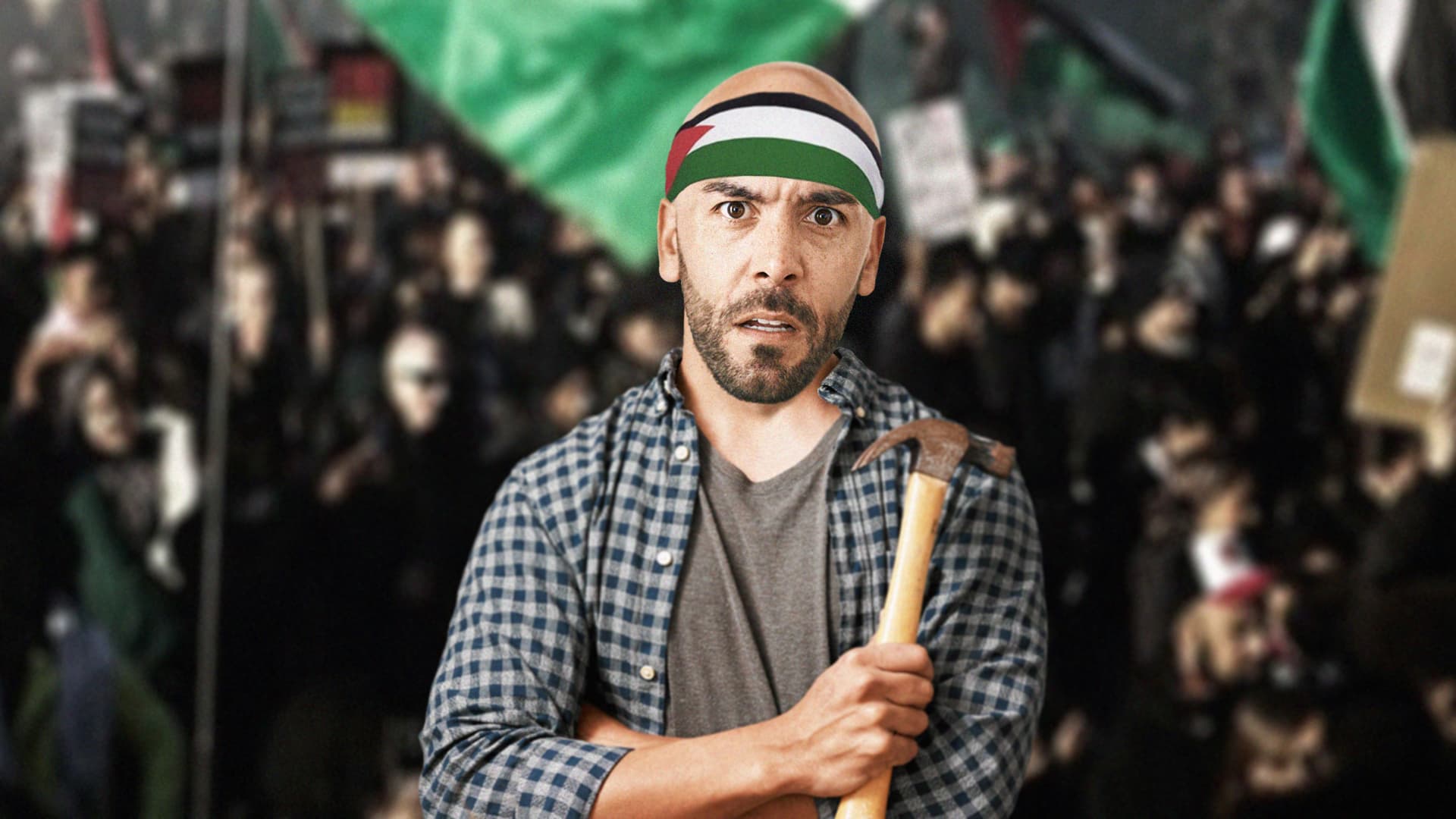 صورة جحافل الحشود العربية الغاضبة توقف زحفها نحو القدس بعد نفي حماس اغتصاب الجيش الإسرائيلي للنساء