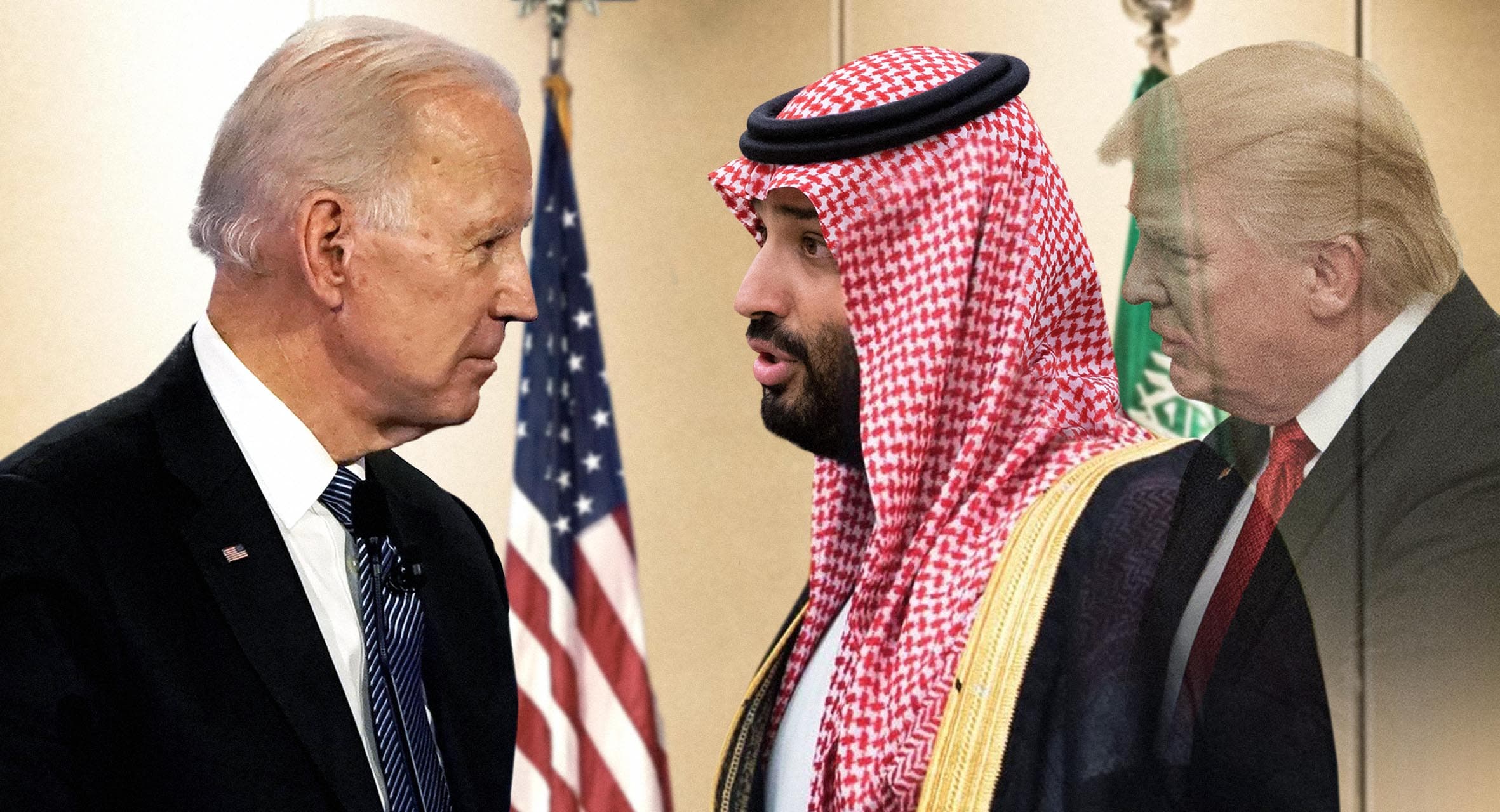 صورة ابن سلمان يؤكد لبايدن أنه كان يرغب بوقف حرب اليمن ولكن الشيطان منعه