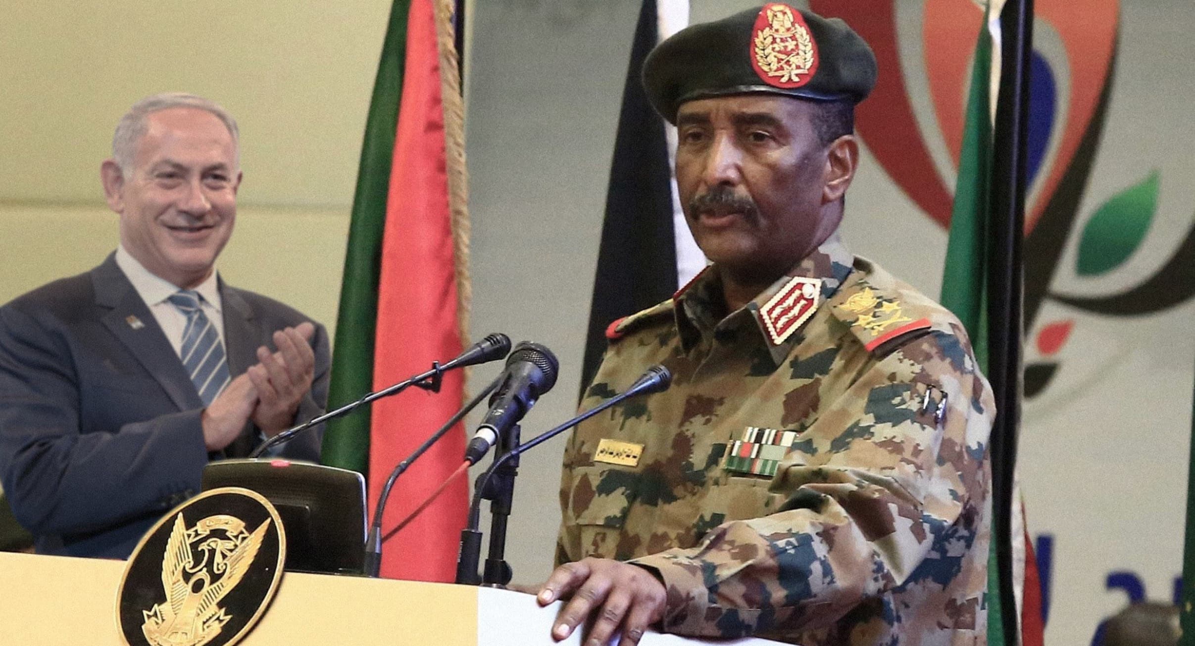 صورة السودان تعلن توبتها عن الإرهاب الإسلامي واستعدادها للعمل تحت إمرة الإرهاب الإسرائيلي