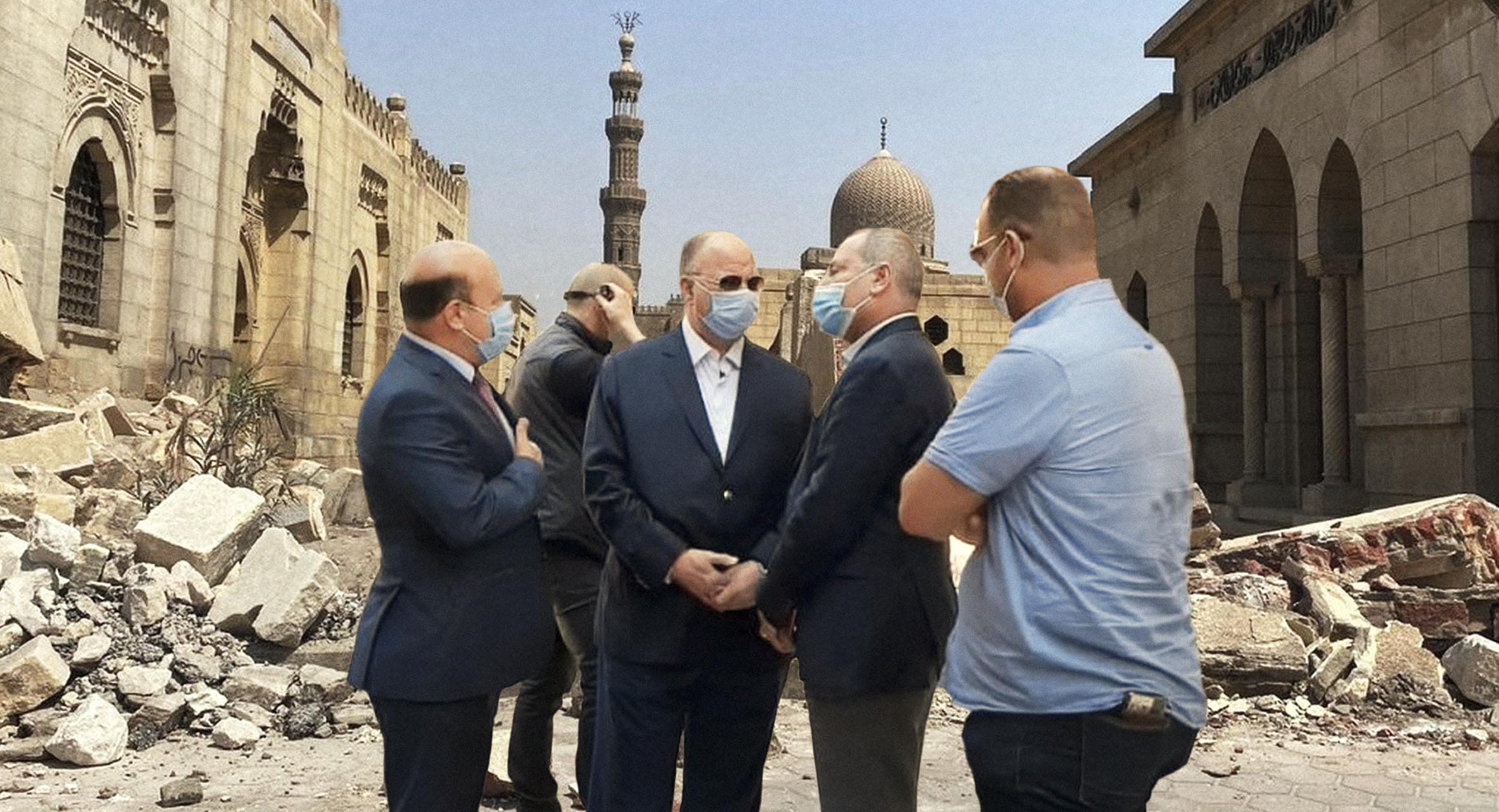 صورة الحكومة المصرية تأمر بهدم مقابر صحراء المماليك لأنهم شيَّدوها دون ترخيص من الدولة