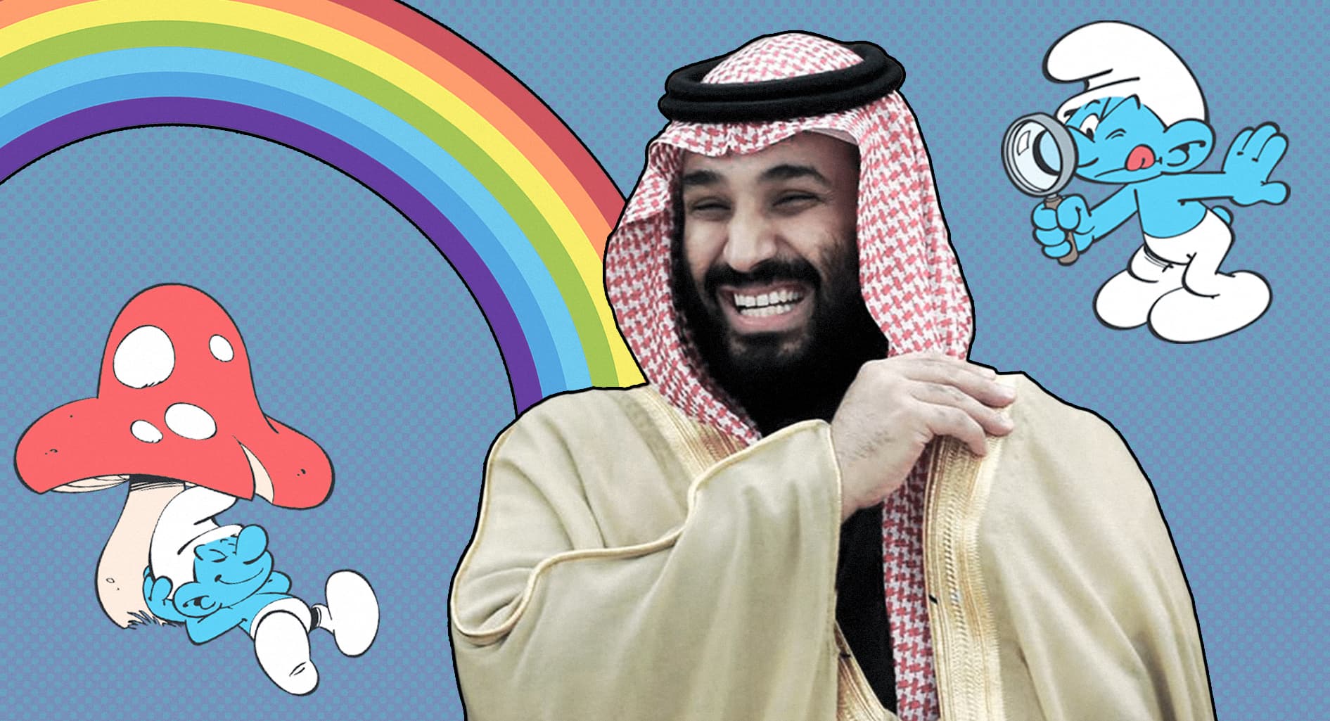 صورة الأمم المتحدة تأمل باستجواب ابن سلمان والسير على قوس قزح والعثور على السنافر