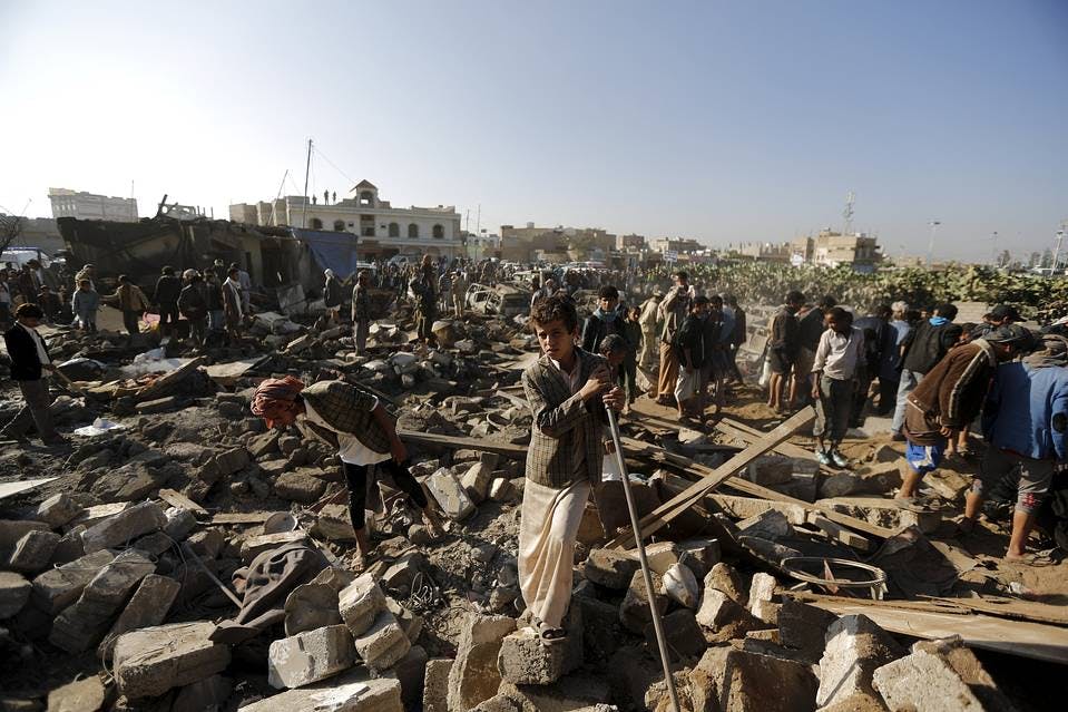 صورة السعودية تتجاوز في صرفها على حرب اليمن قيمة البلد أجمع