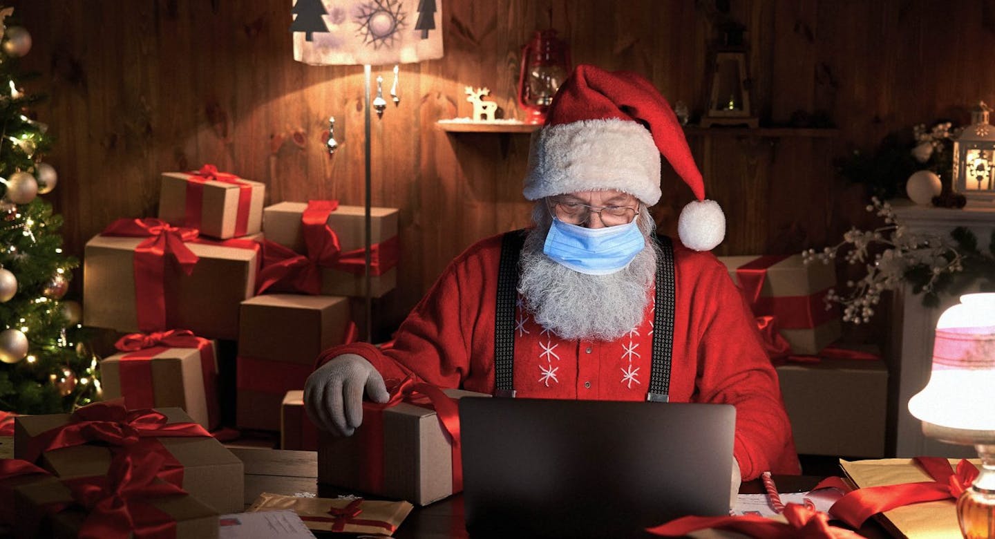 Santa says gift deliveries to continue through April due to coronavirus restrictions image