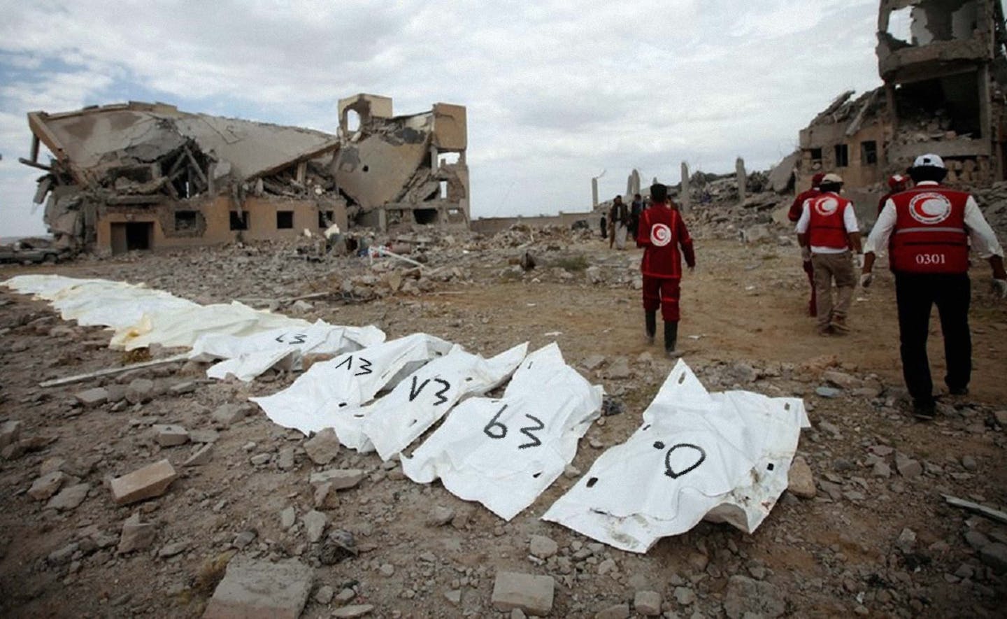 صورة اعتماد ٥٠ قتيلاً فما فوق كعدد منطقي للحديث عن الأوضاع في اليمن