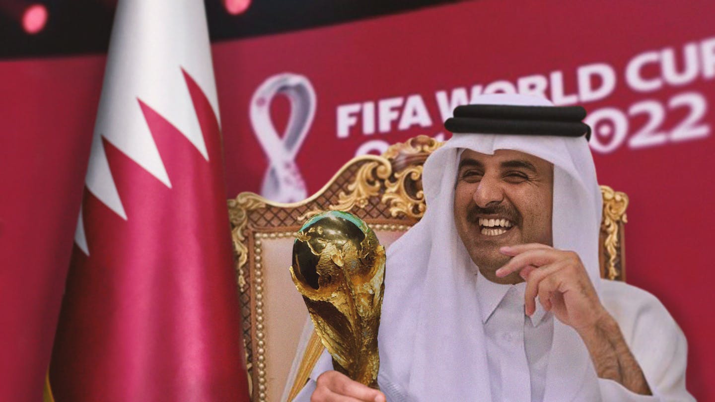 صورة قطر تنفق ٢٢٠ مليار دولار للتنغيص على مشجعي كرة القدم حول العالم