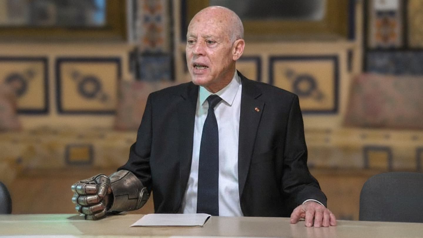 صورة سعيّد يتعهد بزيادة الضرب بيد من حديد