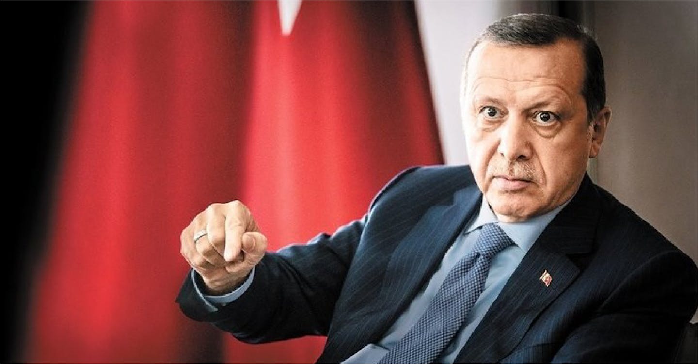 صورة إردوغان: والله لولا وجود إسرائيل لأوقفت التطبيع معها وأغلقت السفارة التركية فيها