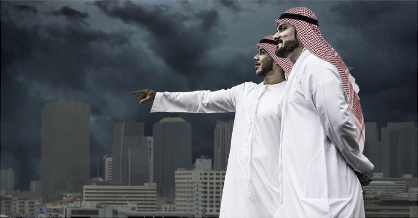 صورة وزارة المياه السعودية تطالب بمزيد من الفسق والفجور ليعاقبهم الله بالفيضانات ويرفعوا مخزونهم المائي