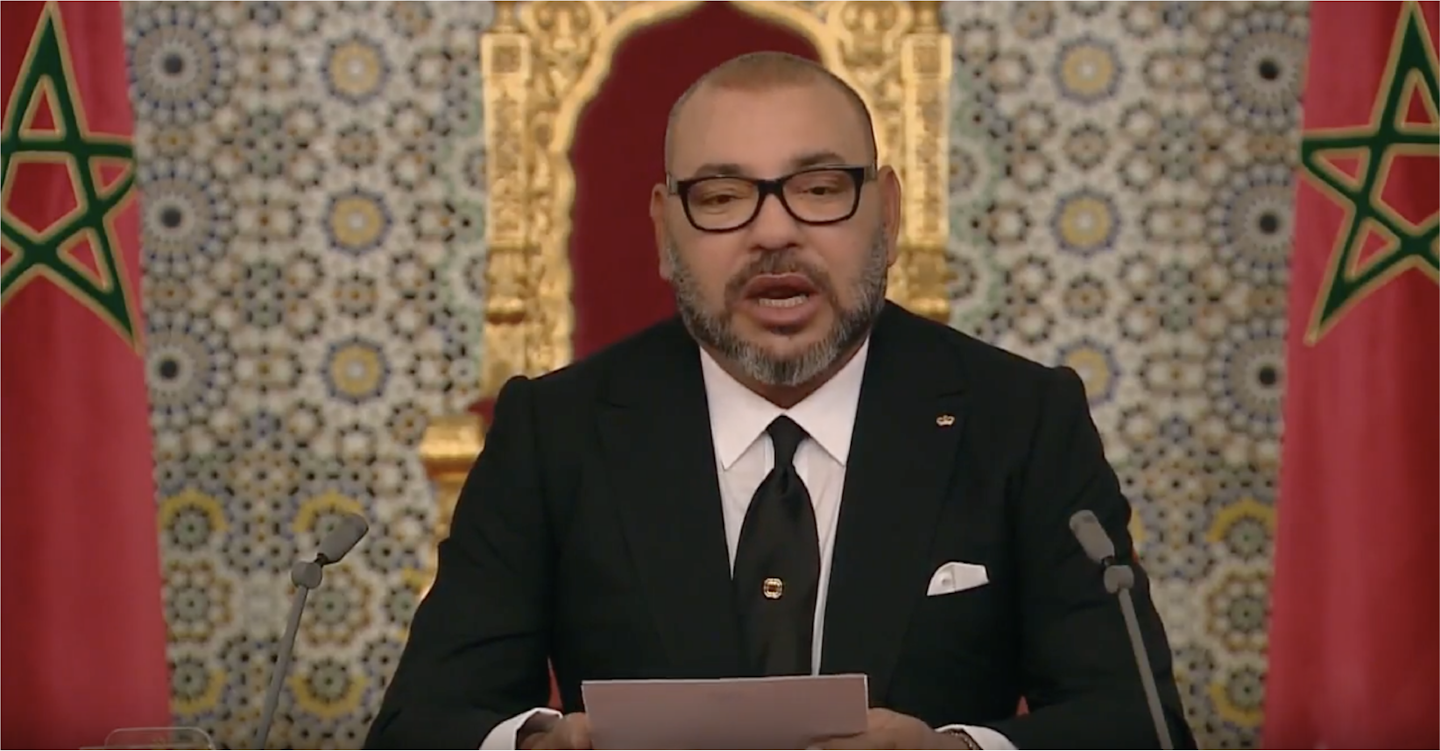 صورة ملك المغرب يعلن انشقاقه عن النظام الفاسد