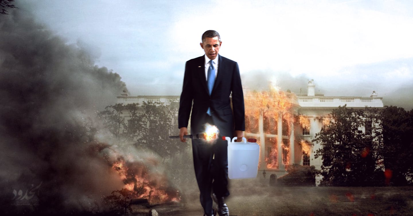 صورة أوباما يعتمد سياسة الأرض المحروقة قُبَيل خروجه من البيت الأبيض